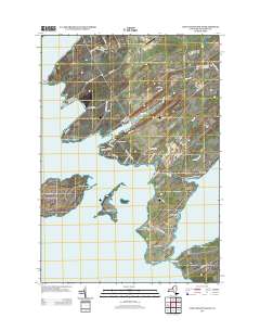 Cape Vincent South 2013 topographic map thumbnail