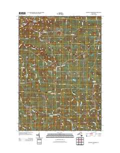 Barnes Corners 2013 topographic map thumbnail