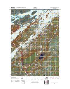 Alexandria Bay 2013 topographic map thumbnail