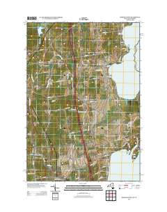 Beekmantown 2013 topographic map thumbnail