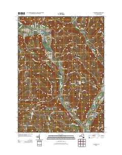 Candor 2013 topographic map thumbnail