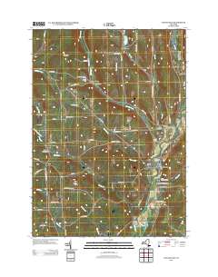 Cincinnatus 2013 topographic map thumbnail