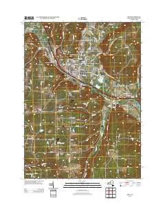 Bath 2013 topographic map thumbnail