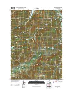 Black Creek 2013 topographic map thumbnail