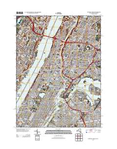 Central Park 2013 topographic map thumbnail