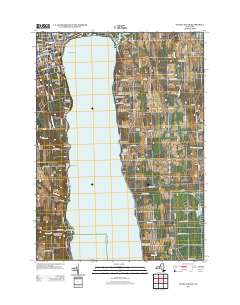 Geneva South 2013 topographic map thumbnail