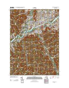 Endicott 2013 topographic map thumbnail