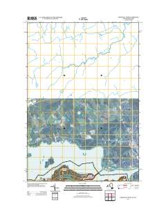 Barnhart Island 2013 topographic map thumbnail