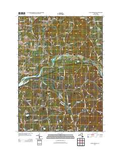 Eagle Bridge 2013 topographic map thumbnail