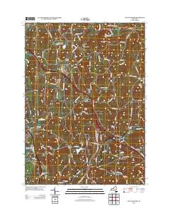 East Chatham 2013 topographic map thumbnail