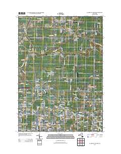 Clarence Center 2013 topographic map thumbnail