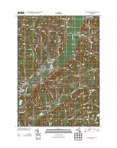 Hubbardsville 2013 topographic map thumbnail