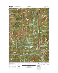 Lewis 2013 topographic map thumbnail