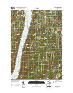 Keuka Park 2013 topographic map thumbnail