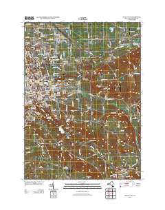 Ithaca East 2013 topographic map thumbnail
