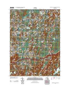 Hopewell Junction 2013 topographic map thumbnail