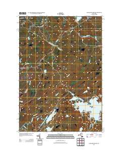 Lake Bonaparte 2013 topographic map thumbnail
