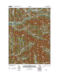 Hobart 2013 topographic map thumbnail