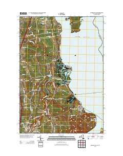 Keeseville 2013 topographic map thumbnail
