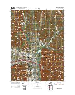 Horseheads 2013 topographic map thumbnail