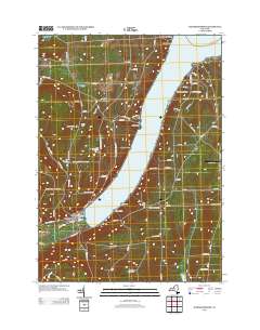 Hammondsport 2013 topographic map thumbnail