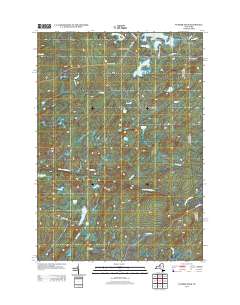 Number Four 2013 topographic map thumbnail