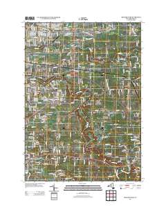 Orchard Park 2013 topographic map thumbnail