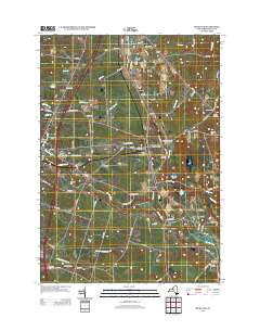 Richland 2013 topographic map thumbnail