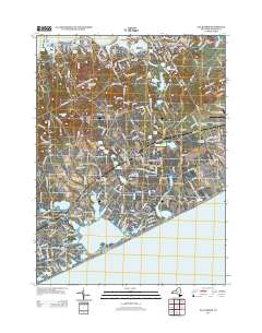 Sag Harbor 2013 topographic map thumbnail