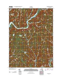 Readburn 2013 topographic map thumbnail