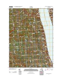 Reading Center 2013 topographic map thumbnail
