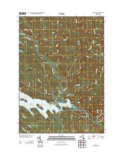 Redfield 2013 topographic map thumbnail