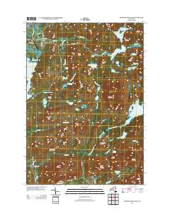 Pharaoh Mountain 2013 topographic map thumbnail