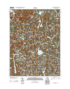 Pound Ridge 2013 topographic map thumbnail