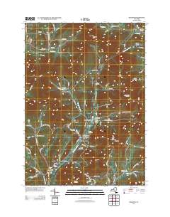 Roxbury 2013 topographic map thumbnail