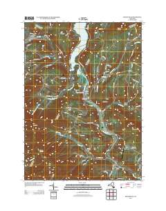 Prattsville 2013 topographic map thumbnail