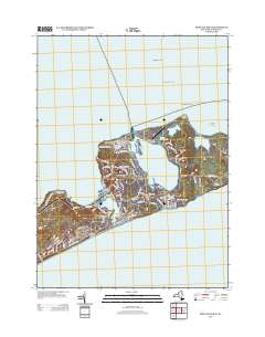 Montauk Point 2013 topographic map thumbnail