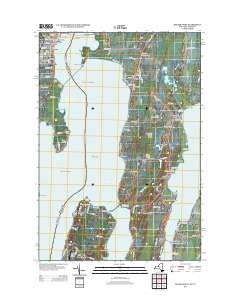 Rouses Point 2013 topographic map thumbnail
