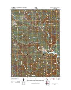 Saint Regis Falls 2013 topographic map thumbnail
