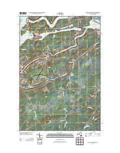 Raquette River 2013 topographic map thumbnail