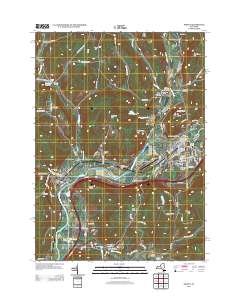 Sidney 2013 topographic map thumbnail