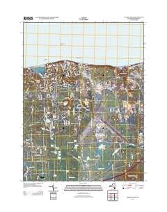 Wading River 2013 topographic map thumbnail