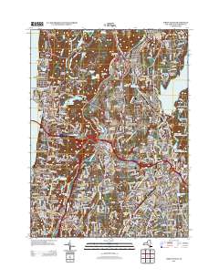 White Plains 2013 topographic map thumbnail