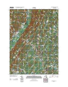 Wurtsboro 2013 topographic map thumbnail