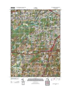 West Henrietta 2013 topographic map thumbnail