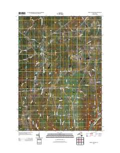West Leyden 2013 topographic map thumbnail