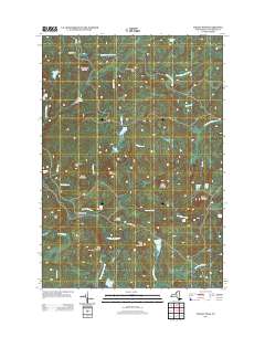 Tooley Pond 2013 topographic map thumbnail