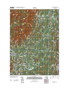 Woodstock 2013 topographic map thumbnail