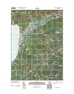 Sylvan Beach 2013 topographic map thumbnail