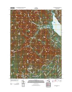 West Shokan 2013 topographic map thumbnail